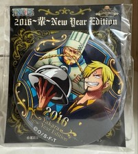 One Piece Mugiwara Store Can Badge Sanji Zeff Pirate Bag