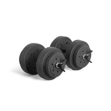 CAP Barbell 40-Pound Adjustable Cement Dumbbell Set   Versatile Vin... Fas