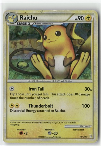 HeartGold SoulSilver #10/123 Raichu