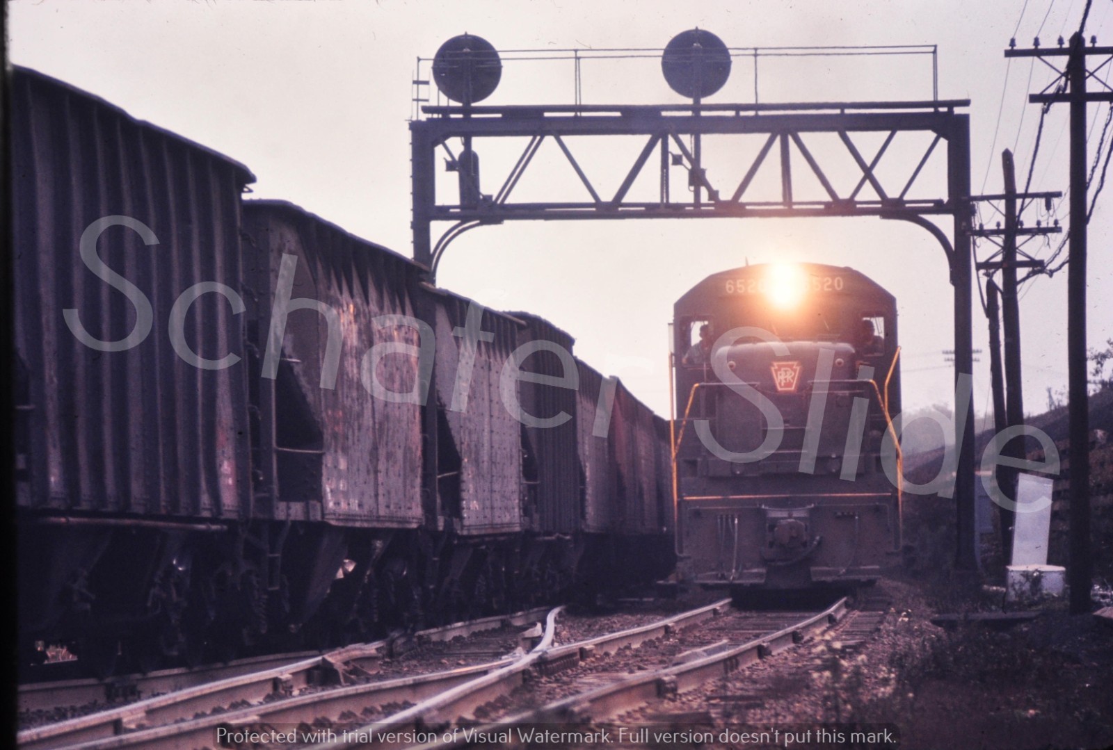 Long Text Slide Original Slide PRR GE's Pennsylvania Oct 1968 | eBay