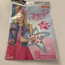 New Jojo Siwa 25 Tattoos Pack LF7