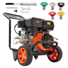 Uimoso Gas Pressure Washer Gas Powered Washer 4400 PSI 4.0 GPM 390cc 5 Nozzles
