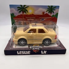 Vtg The Chevron Cars Leslie LX Toy Car New