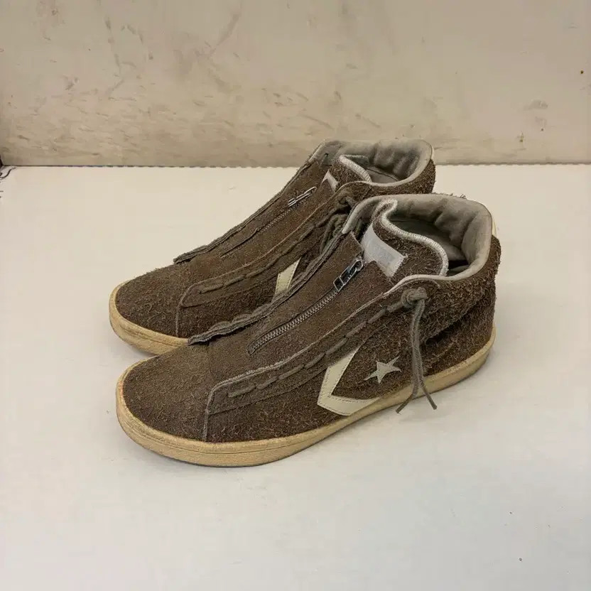 Nonnative Converse Pro Leather 280 Sneakers - Taupe