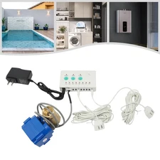 Automatic Water Leak Detector w/ Sensors & Stut-off Valve Water Leak Detecting
