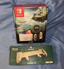 Nintendo Zelda Switch OLED W/Satisfye Grip, Link Cover, Memory Card $500 Retail