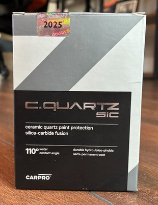 CARPRO Cquartz SiC Ceramic Coating Durable Protection Open Box, New - 30ml
