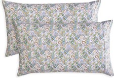 Ultra Soft Set of 2 Floral Print Pillowcases 1500 Premium Hotel Quality