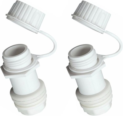 Igloo Replacement Threaded Drain Plug (2-Pack) White 
