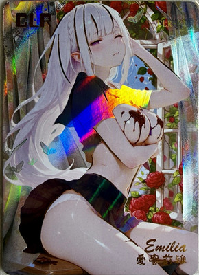 Bushiroad Re:Birth for you Re:ZERO Emilia R Full Art Foil Character Card