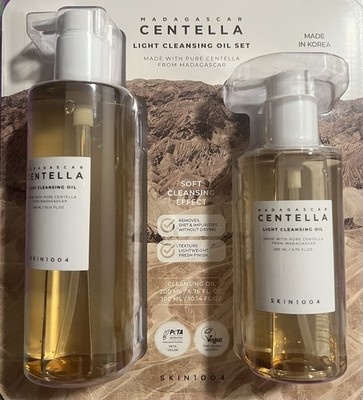 SKIN1004 Madagascar Centella Light Cleansing Oil Set Korean 6.76oz & 10.14oz