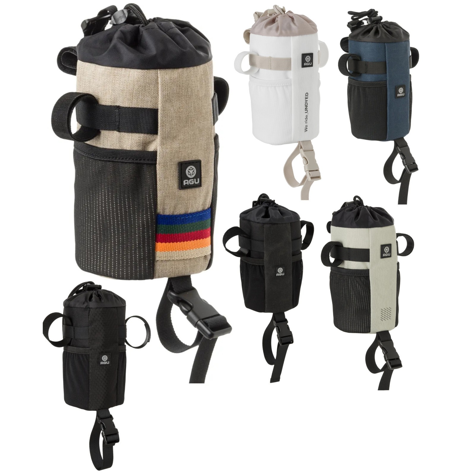AGU Fastrider Merienda Paquete Venture Manillar Bolso de Bicicleta Bebida