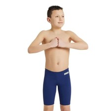 Image of Arena Boys Team Solid Swim Jammer - Navy/White