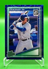 2025 Donruss Optic Baseball Colin Houck Rated Prospect Blue Velocity