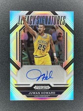 Juwan Howard 2023 Prizm Draft Michigan Wolverines Legacy Signatures Auto