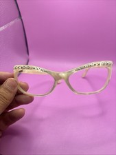 Vintage 50s French Cat Eye Eyeglasses Sunglasses France Rhinestones NO LENSES