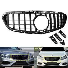 Schwarz GT Panamericana stil Kühlergrill Grill Für Mercedes E-Klasse W212 S212