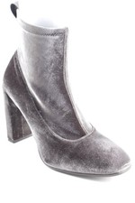AEYDE Schlüpf-Stiefeletten Damen Stiefeletten Gr. DE 39,5 graugrün