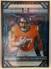 2024 Panini Photogenic- Audric Estime Blue /99 (Rookie PortraitRC) Denver Bronco