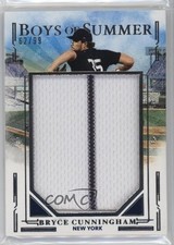 2025 Panini Boys of Summer Jumbo Prospect Materials 62/99 Bryce Cunningham qf6
