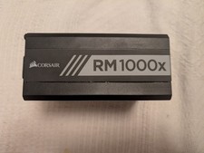 Corsair RM1000x 80 Plus Gold 1000W Fully Modular ATX Power Supply Unit Black