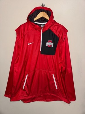 Men s 2XL Nike Ohio State Buckeyes Football Team Issued PE Alpha Fly Rush Jacket