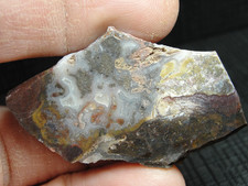 SLICE - GORGEOUS - LARGE SLICE - SLAB - FOR JEWELRY - M-5105 - 13.47g LAPIDARY