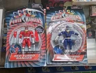 D-151 VINTAGE 1996 BANDAI POWER RANGERS TURBO RED /BLUE. RANGER ACTION FIGURES