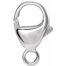 Sterling Silver 925 Lobster Claw Clasp. 13.1x7.3mm Stuller brand item 305