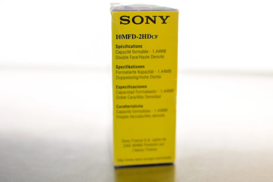 Disquetes originales SONY 3.5" 2HD IBM FORMATEADOS 1.44mb de colección X10 nuevos Foto 4 de 4