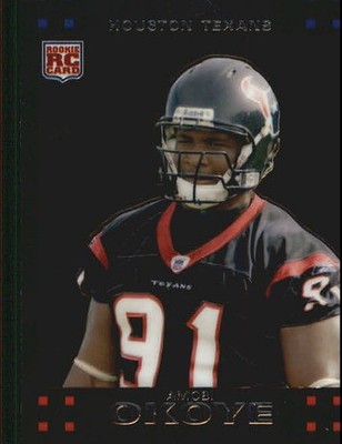 2007 Topps Chrome #TC226 Amobi Okoye RC - FB