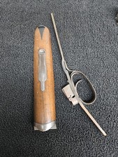 Vintage Side By Side Sxs Shotgun Wood Forend Deeley Wtrigger Assembly Damascus