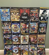 Nintendo Gamecube Game Authentic Replacement Case Only Pick Choose Letters L-T