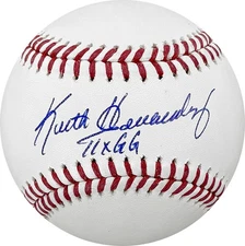 Keith Hernandez Signed Autographed ML Baseball Inscribed 11x GG TRISTAR