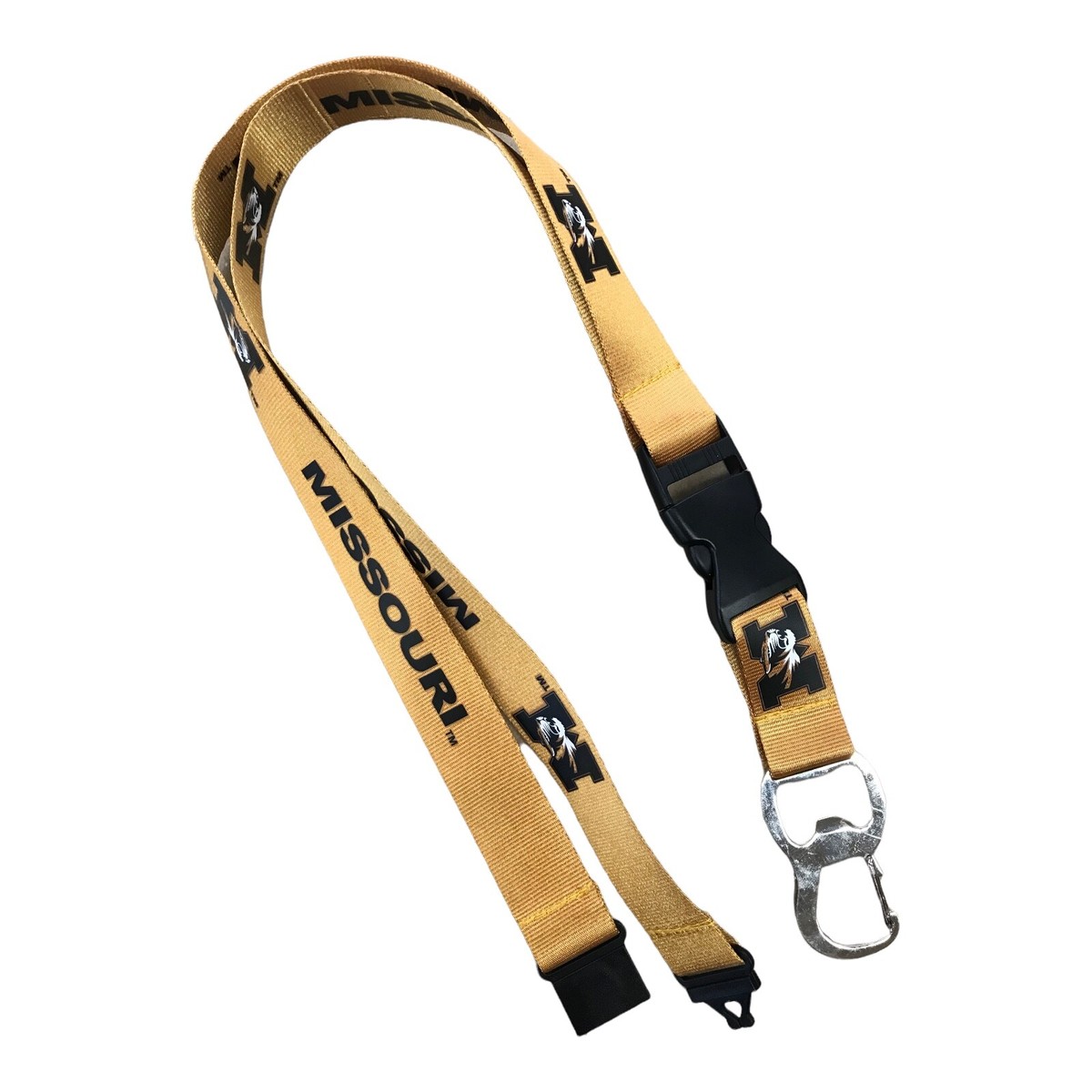 Aminco NCAA Baylor Bears Reversible Team Lanyard | 22-Inch Breakaway Safety Lanyard With Key Ring - School & Work ID Holder - View #10