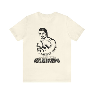 Roberto Duran T-Shirt, Panama Boxing TShirt, Duran World Champion T-Shirt