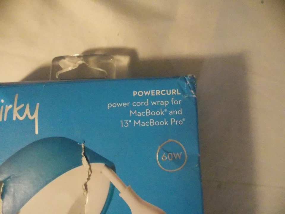 Quirky Powercurl NOVO Estilo V2 Cabo de Alimentação Redondo Envoltório com Tampa TEAL para 60w - Imagem 2 de 4