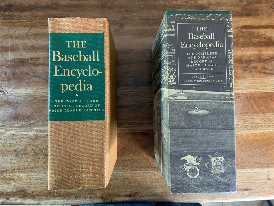 The Baseball Encyclopedia 1969 1st Printing Edition MLB Slipcase