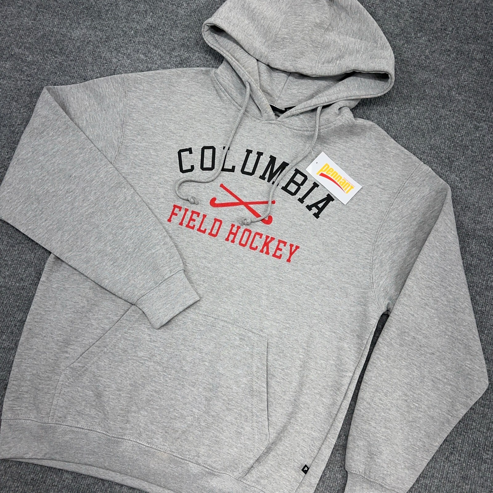 Columbia Lions Hoodie Adult M Gray Field Hockey Fleece College University NEW
