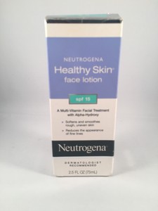 neutrogena healthy skin face lotion