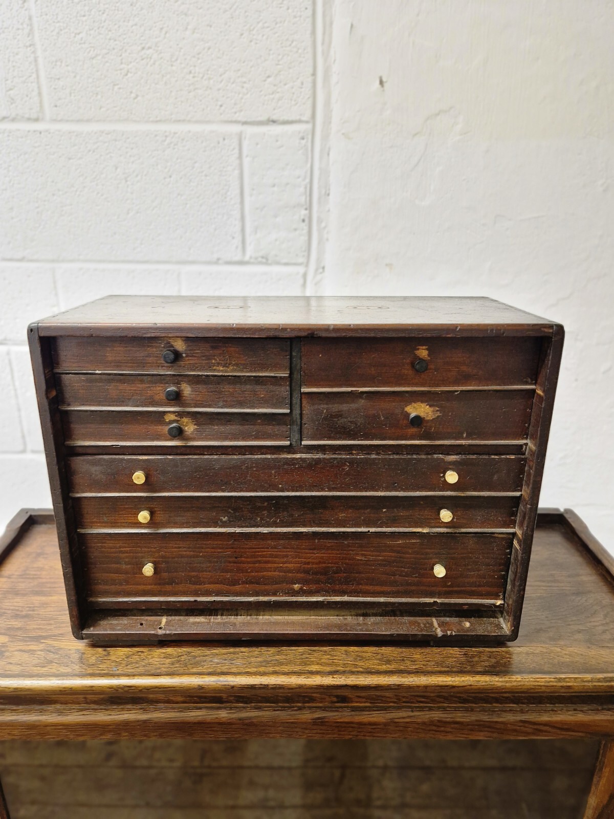 Vintage Engineers Wooden Tool Chest eBay