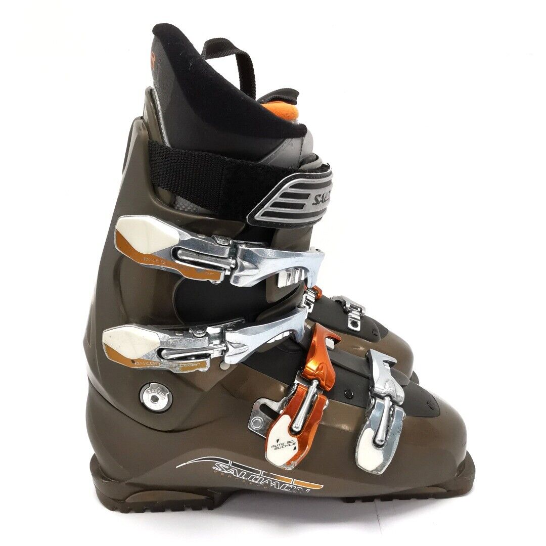 Salomon Snow Boots Men's UK Size 9.5 Brown Grey RMF39-RH | eBay