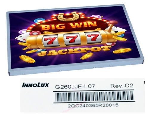 Innolux ChiMei G260JJE-L07 26 " (66cm) LED Matrice Pour Novomatic 400526008 V121