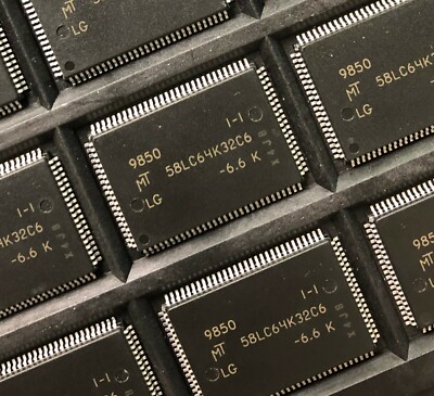 MICRON MT58LC64K32C6LG-6.6 Standard SRAM, 64KX32, 3.8ns, CMOS, PQFP100  Qty.1