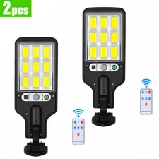 108LED Solar Light Motion Sensor Flood Lamp Outdoor Street Wall Yard Garden Lamp