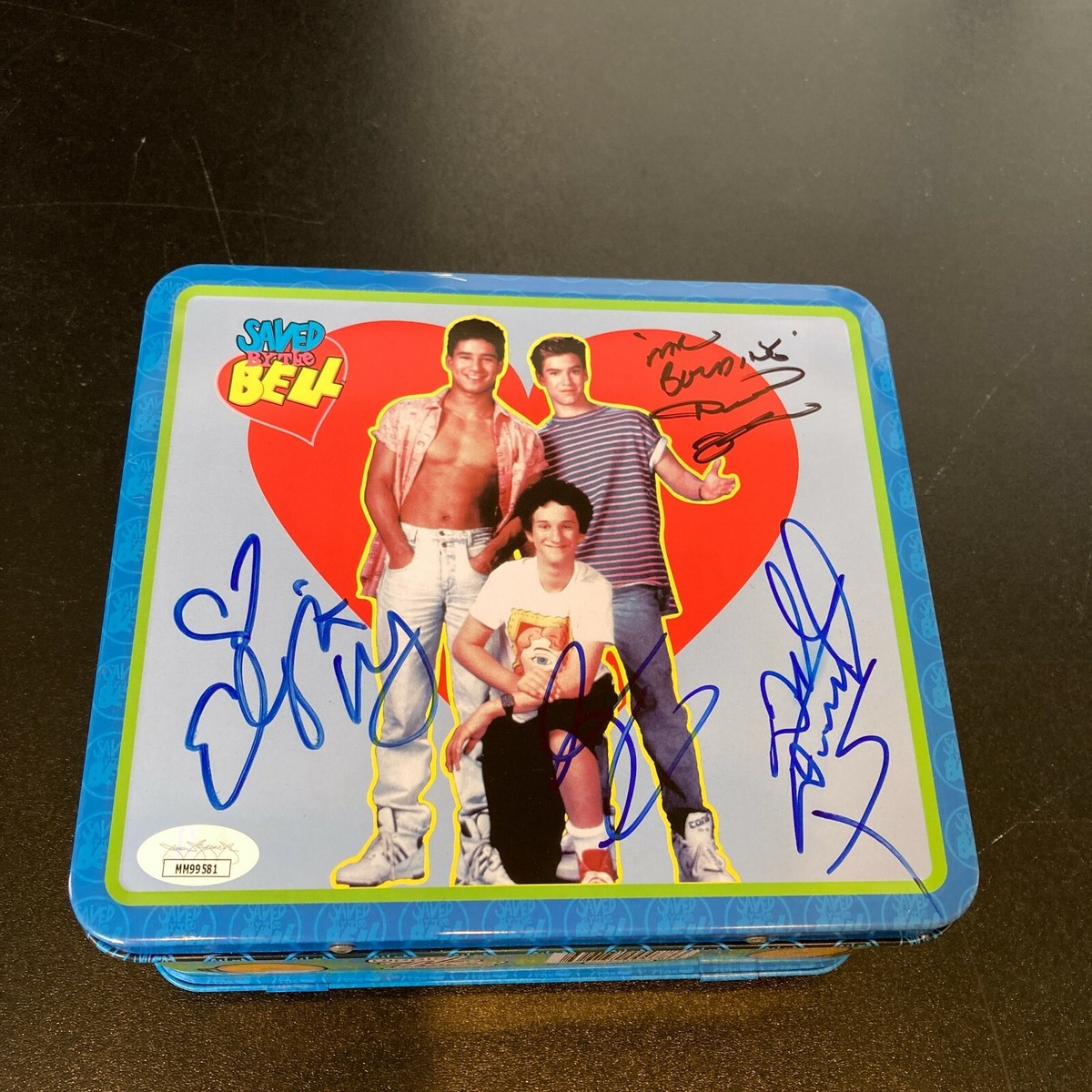 Save By The Bell Cast Signed Lunchbox Dustin Diamond Berkley