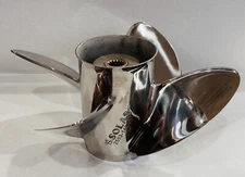 SOLAS HR Titan 14 x 20 Right Hand 4-Blade Stainless Steel OMC Outboard Propeller