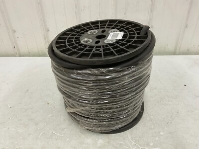 Portable Cord - E3710 6 Conductors 12 AWG Black Jacket 250 ft, 600 V