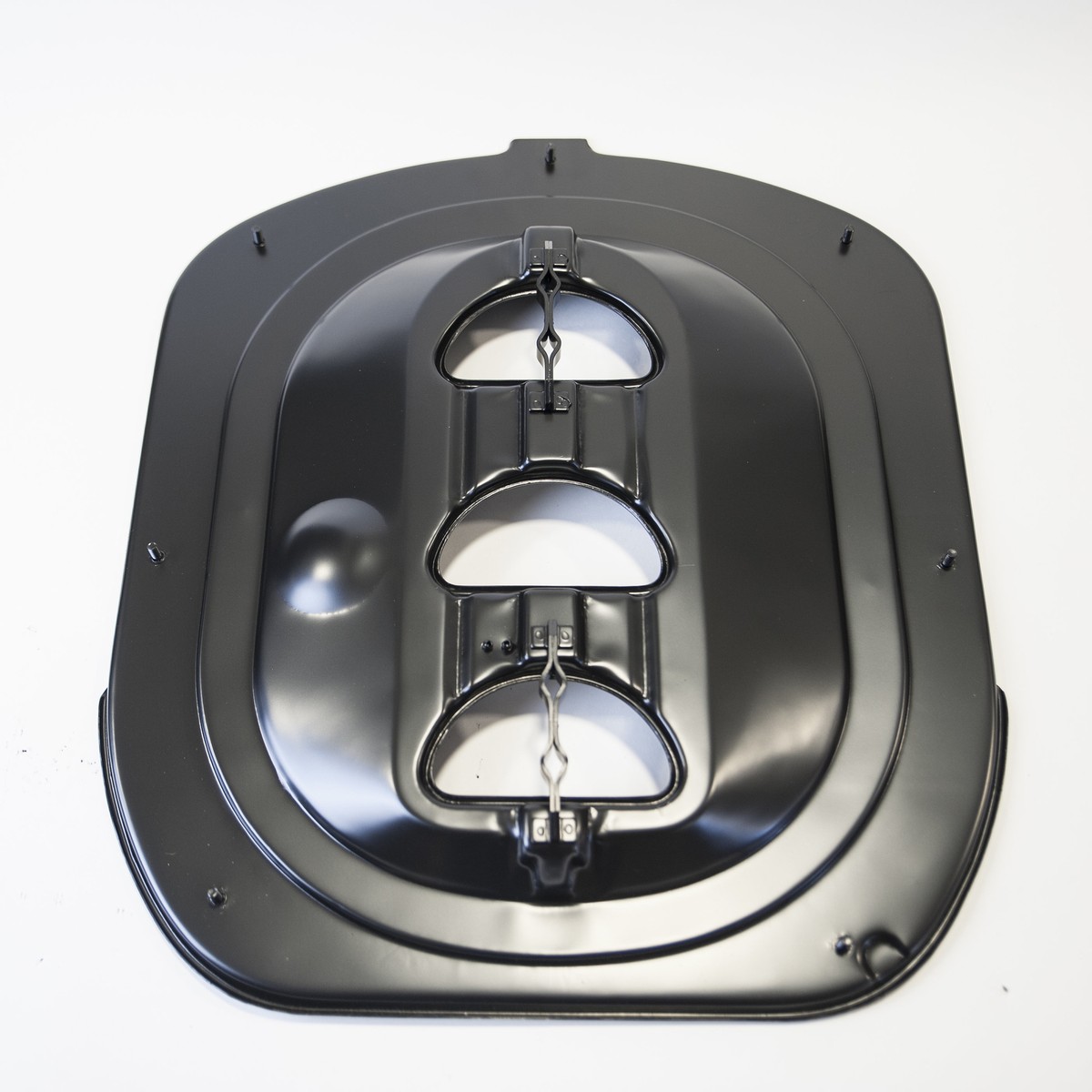 NW1011 440 6 Pack Shaker Base Air Cleaner Six Barrel Metal Cuda