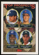 Mike Piazza Rookie Card 1993 Topps #701 